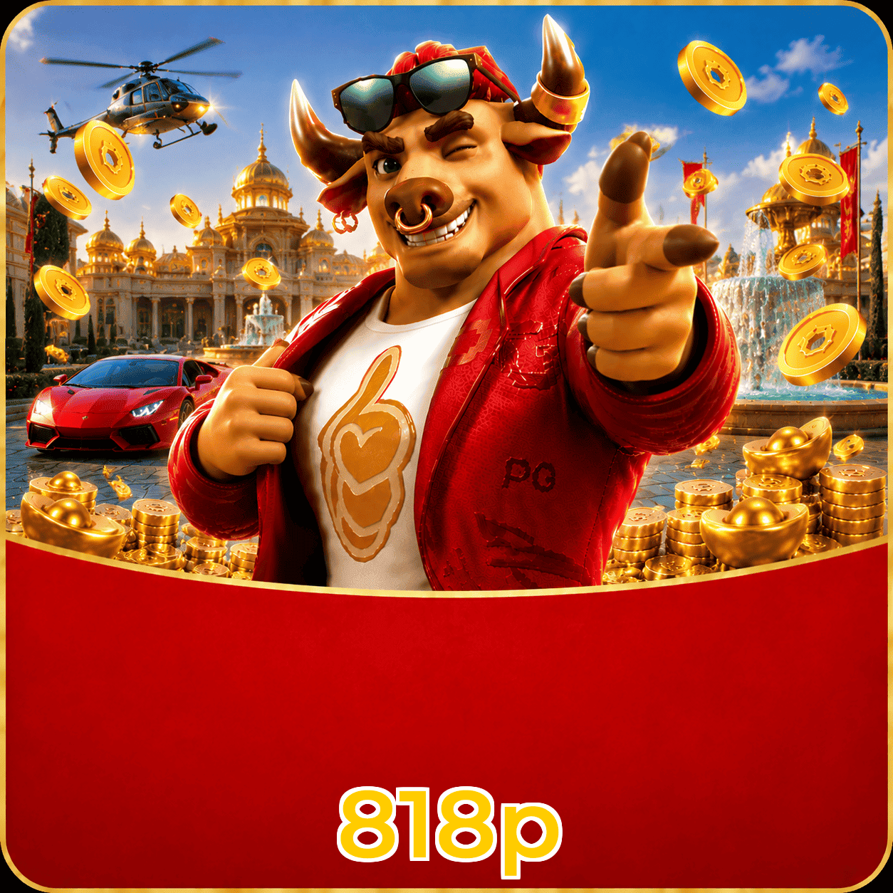 818p
